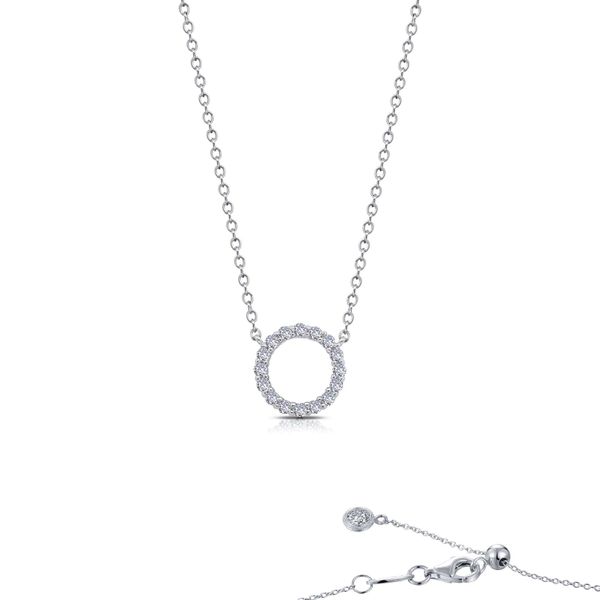 Lafonn 0.41 CTW Open Circle Necklace Confer’s Jewelers Bellefonte, PA