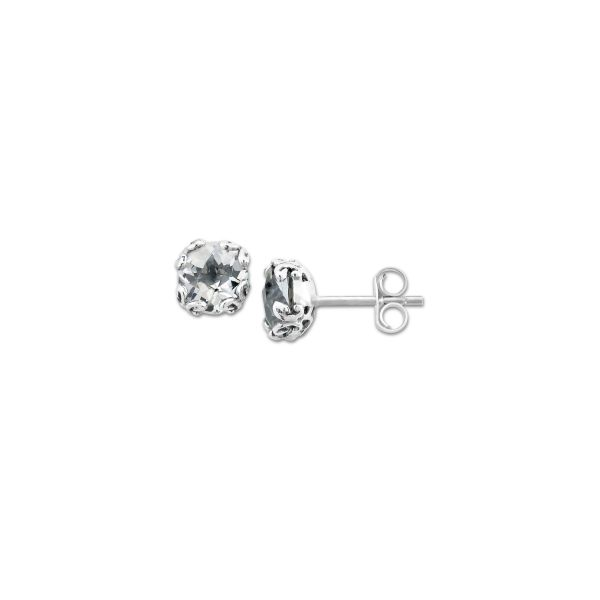 Glow Studs - White Topaz Confer’s Jewelers Bellefonte, PA