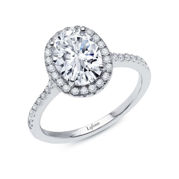 Lafonn 2.26 CTW Halo Engagement Ring Confer’s Jewelers Bellefonte, PA