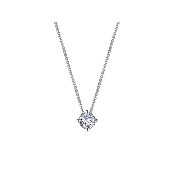 Lafonn 0.9 CTW Solitaire Necklace Confer’s Jewelers Bellefonte, PA