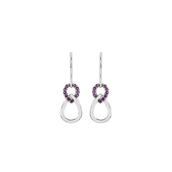 Sterling Silver Amethyst Earrings Confer’s Jewelers Bellefonte, PA