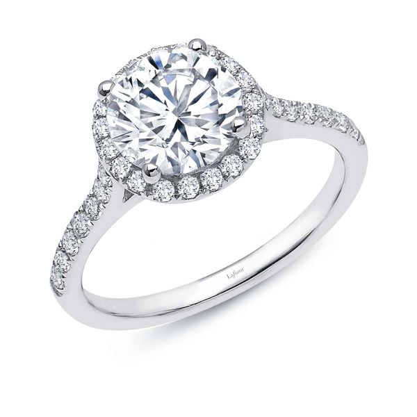 Lafonn 2.51 CTW Halo Engagement Ring Confer’s Jewelers Bellefonte, PA