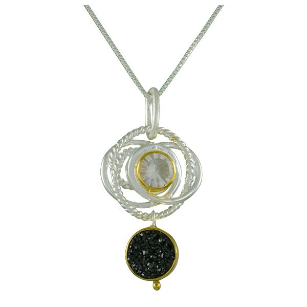 Sterling Silver Swirl Pendant Necklace Confer’s Jewelers Bellefonte, PA