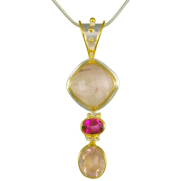 Sterling Silver Gemstone Drop Pendant Confer’s Jewelers Bellefonte, PA