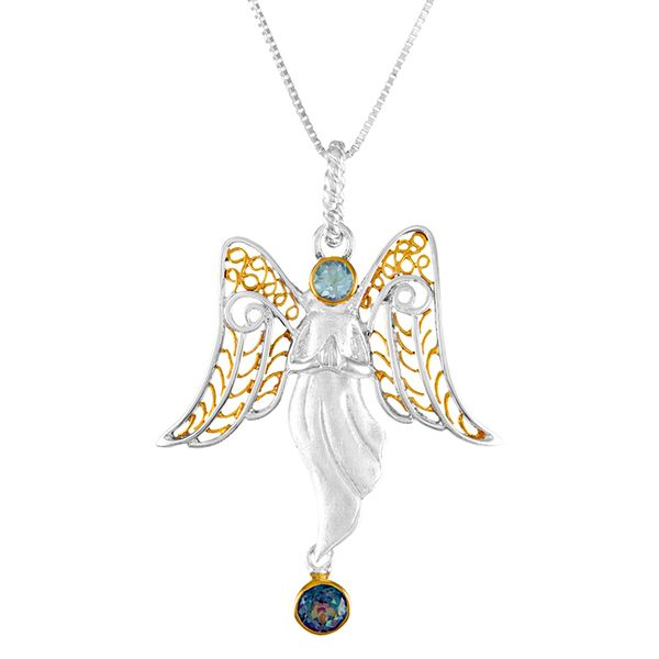 Sterling Silver Praying Angel Pendant Confer’s Jewelers Bellefonte, PA