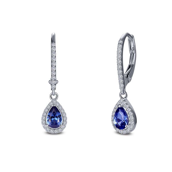 Lafonn Leverback Halo Drop Earrings Confer’s Jewelers Bellefonte, PA