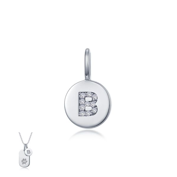 Lafonn Letter B Charm Confer’s Jewelers Bellefonte, PA