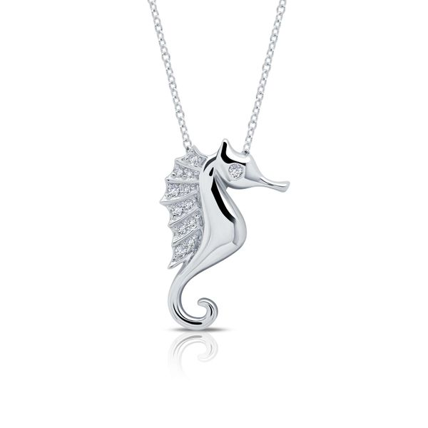 Lafonn Whimsical Seahorse Necklace Confer’s Jewelers Bellefonte, PA