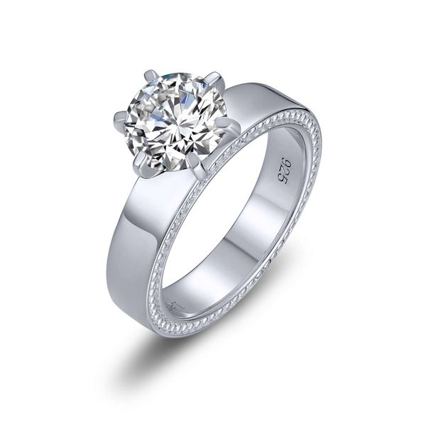 Lafonn 2.04 CTW Solitaire Ring Confer’s Jewelers Bellefonte, PA