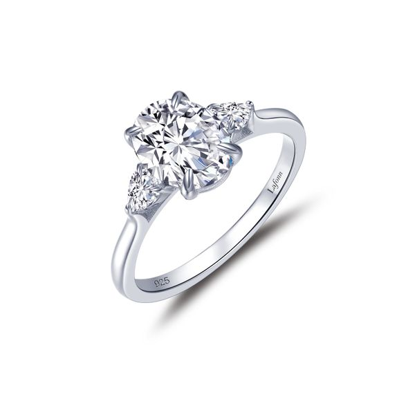 Lafonn Classic Three-Stone Engagement Ring Confer’s Jewelers Bellefonte, PA