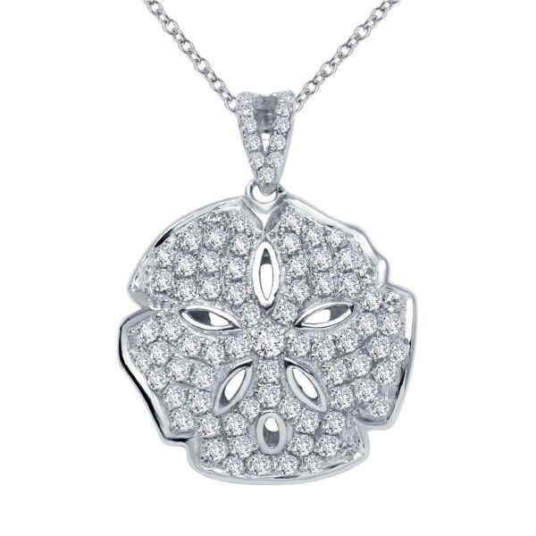 Lafonn Sand Dollar Pendant Necklace Confer’s Jewelers Bellefonte, PA