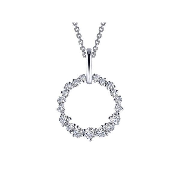 Lafonn Open Circle Pendant Necklace Confer’s Jewelers Bellefonte, PA
