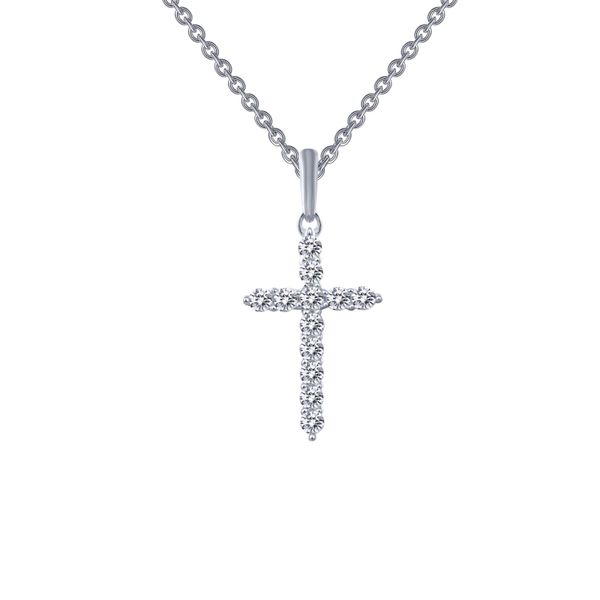 Lafonn 0.36 CTW Cross Pendant Necklace Confer’s Jewelers Bellefonte, PA
