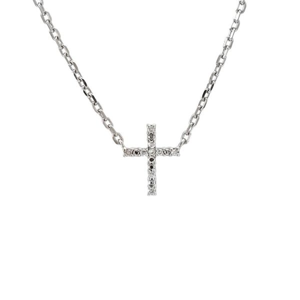 Sterling Silver Diamond Cross Pendant Confer’s Jewelers Bellefonte, PA
