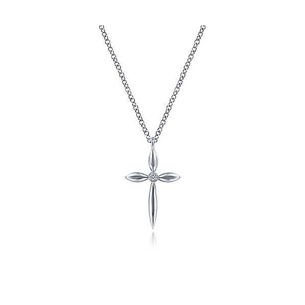 Sterling Silver Diamond Cross Necklace Confer’s Jewelers Bellefonte, PA