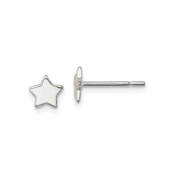 Sterling Silver Star Stud Earrings Confer’s Jewelers Bellefonte, PA