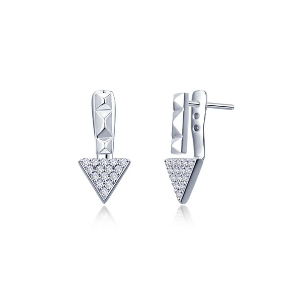 Lafonn Geometric Stud Earrings Confer’s Jewelers Bellefonte, PA