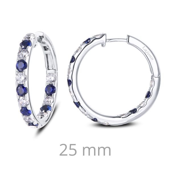 Lafonn 3.52 CTW Hoop Earrings Confer’s Jewelers Bellefonte, PA