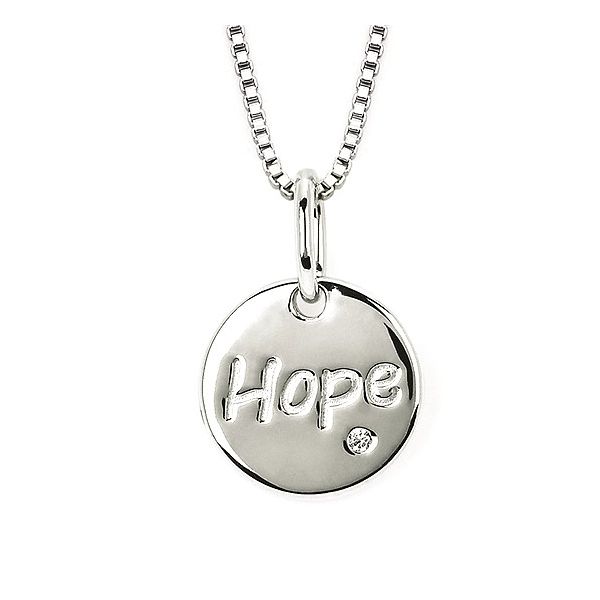 Sterling Silver Hope Disc Pendant Confer’s Jewelers Bellefonte, PA