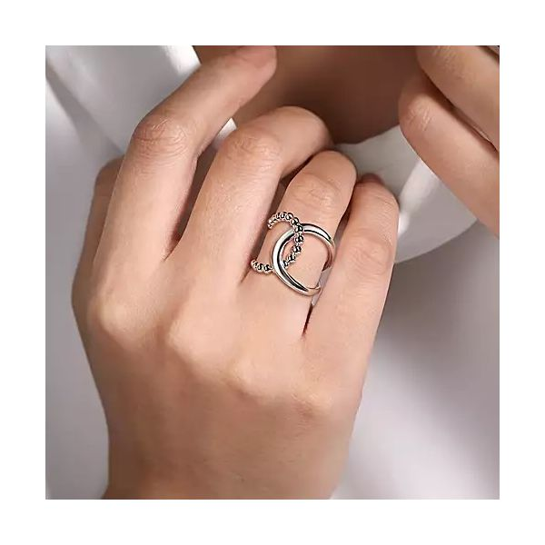 Sterling Silver Bujukan Interlocking Ring Image 2 Confer’s Jewelers Bellefonte, PA
