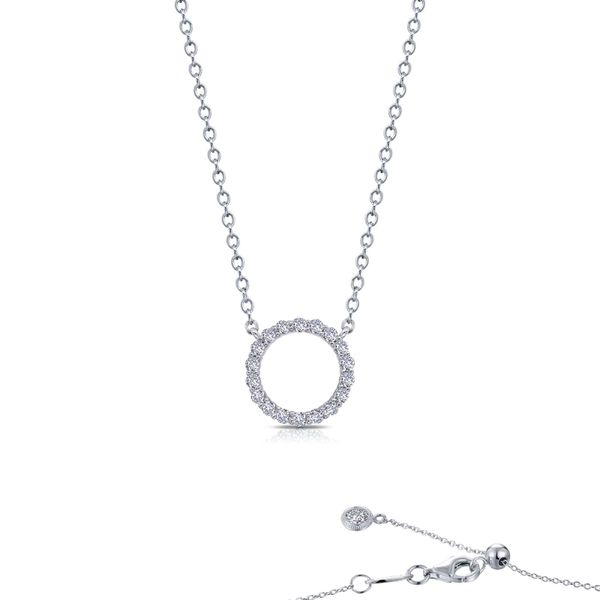 Lafonn 0.54 CTW Open Circle Necklace Confer’s Jewelers Bellefonte, PA