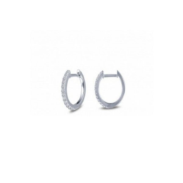Dainty Oval Huggie Hoop Earrings Confer’s Jewelers Bellefonte, PA