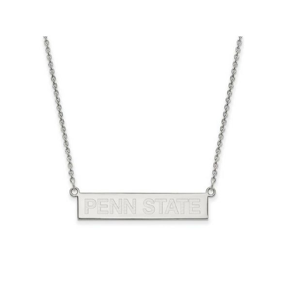 Sterling Silver Penn State Bar Necklace Confer’s Jewelers Bellefonte, PA