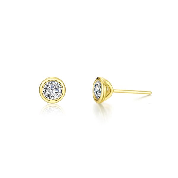 Lafonn 1 CTW Solitaire Stud Earrings Confer’s Jewelers Bellefonte, PA