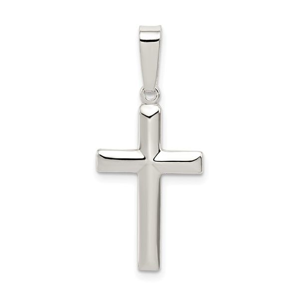 Sterling Silver Polished Cross Pendant Confer’s Jewelers Bellefonte, PA