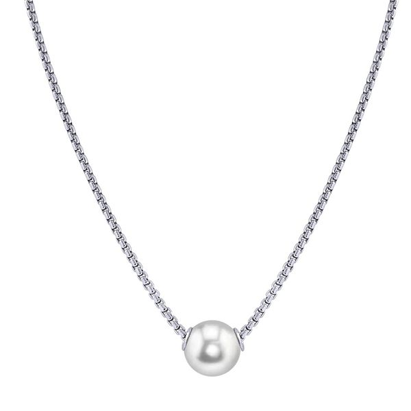 Sterling Silver Freshwater Pearl Solitaire Necklace Confer’s Jewelers Bellefonte, PA
