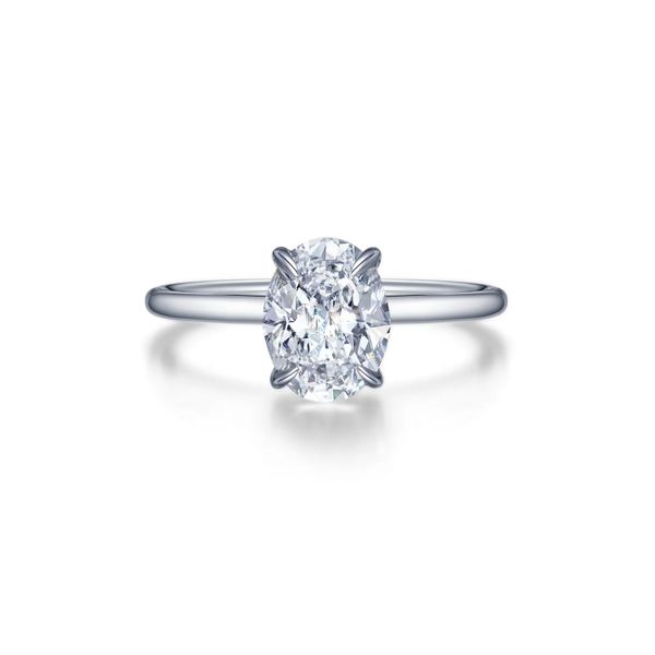 Lafonn Oval Solitaire Engagement Ring Confer’s Jewelers Bellefonte, PA