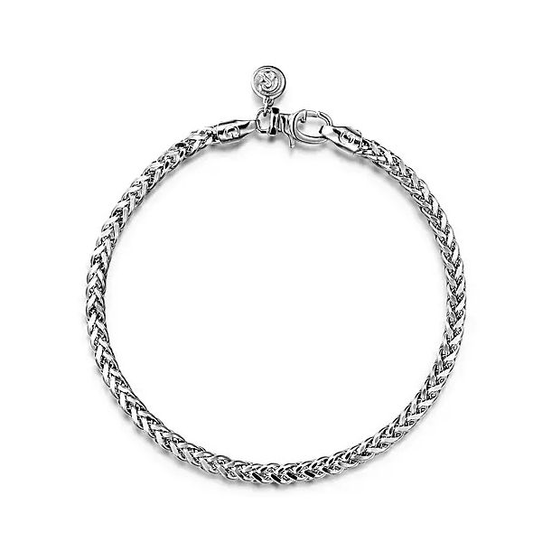 925 Sterling Silver Mens Wheat Chain Bracelet Confer’s Jewelers Bellefonte, PA