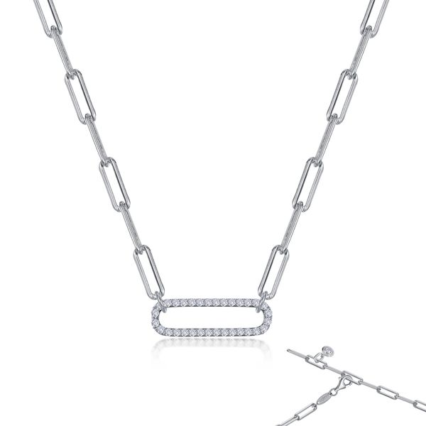 Lafonn Paperclip Necklace Confer’s Jewelers Bellefonte, PA