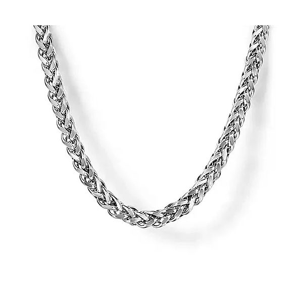 22 Inch Sterling Silver Mens Wheat Chain Necklace Confer’s Jewelers Bellefonte, PA