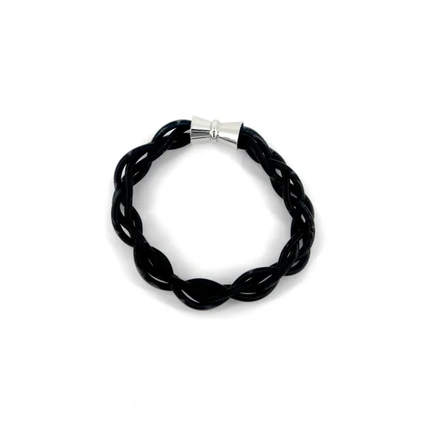 Black Braided Bracelet With A Magnetic Clasp Confer’s Jewelers Bellefonte, PA