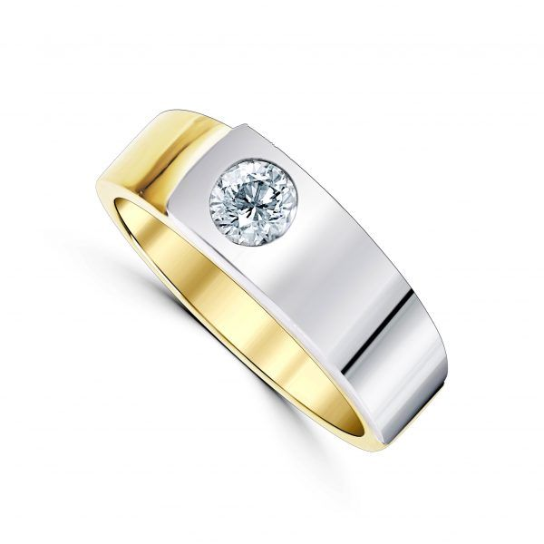 14K Two Tone Diamond Ring Confer’s Jewelers Bellefonte, PA