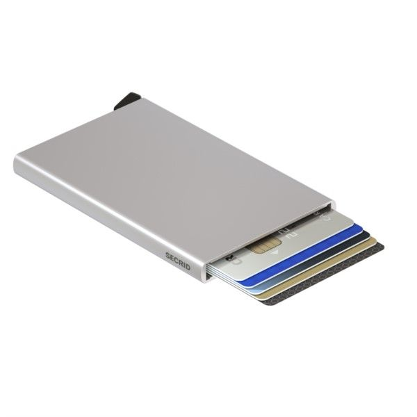 Secrid Cardprotector - Brushed Silver Image 2 Confer’s Jewelers Bellefonte, PA