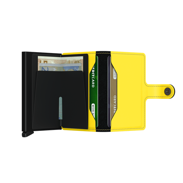 Miniwallet - Matte Black & Yellow Image 2 Confer’s Jewelers Bellefonte, PA