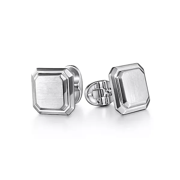 Sterling Silver Square Cufflinks Confer’s Jewelers Bellefonte, PA