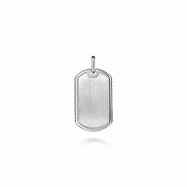 Sterling Silver Dog Tag Pendant Confer’s Jewelers Bellefonte, PA