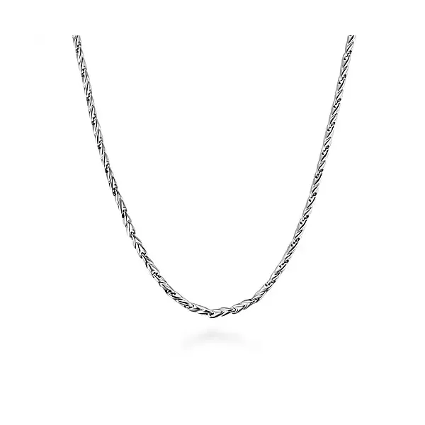 24 Inch 925 Sterling Silver Mens Chain Necklace Confer’s Jewelers Bellefonte, PA