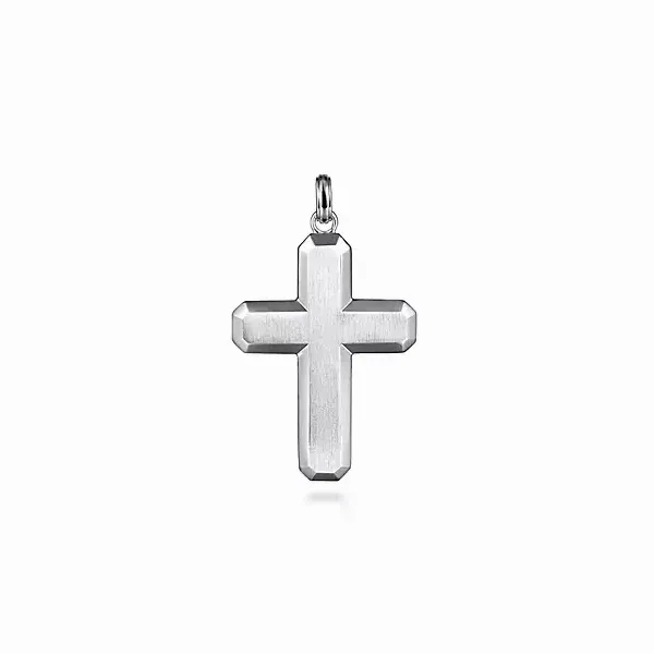 Sterling Silver Geometric Cross Pendant Confer’s Jewelers Bellefonte, PA