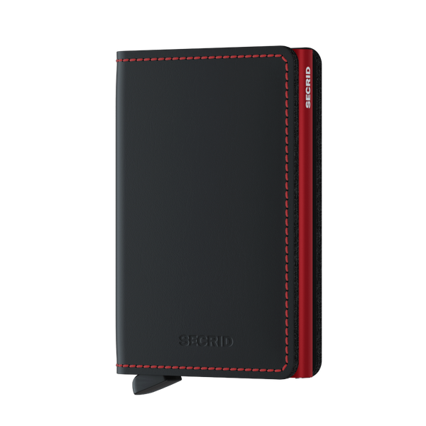 Secrid Slimwallet Matte - Black & Red Confer’s Jewelers Bellefonte, PA