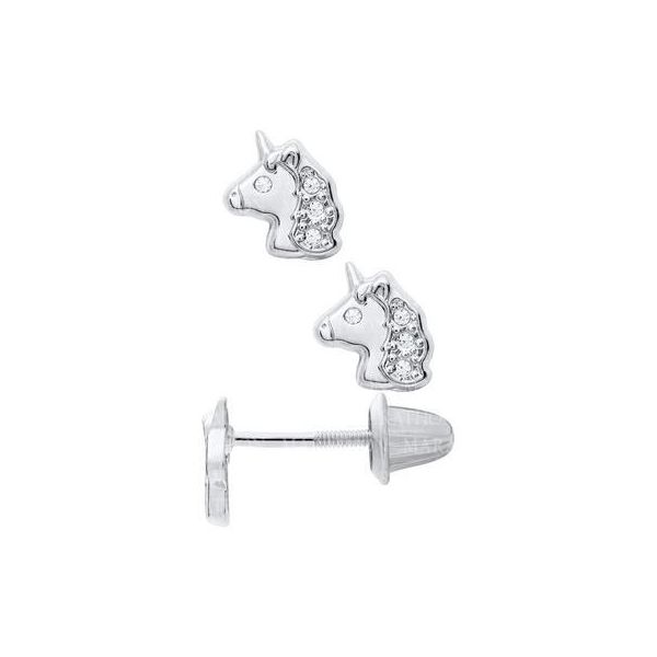 Sterling Silver Unicorn Earrings Confer’s Jewelers Bellefonte, PA