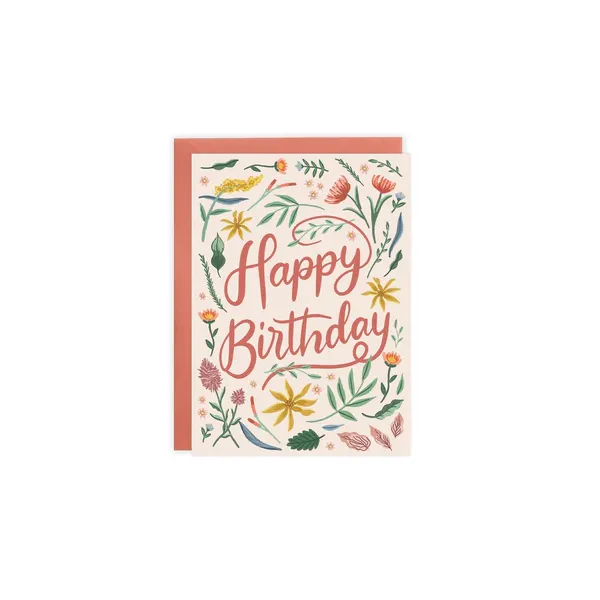 Floral Happy Birthday Card Confer’s Jewelers Bellefonte, PA