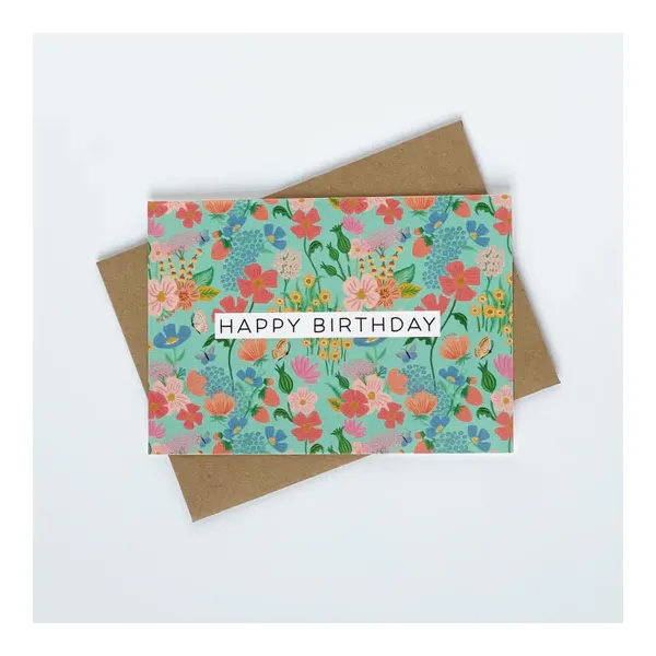 Summer Floral Happy Birthday Card Confer’s Jewelers Bellefonte, PA
