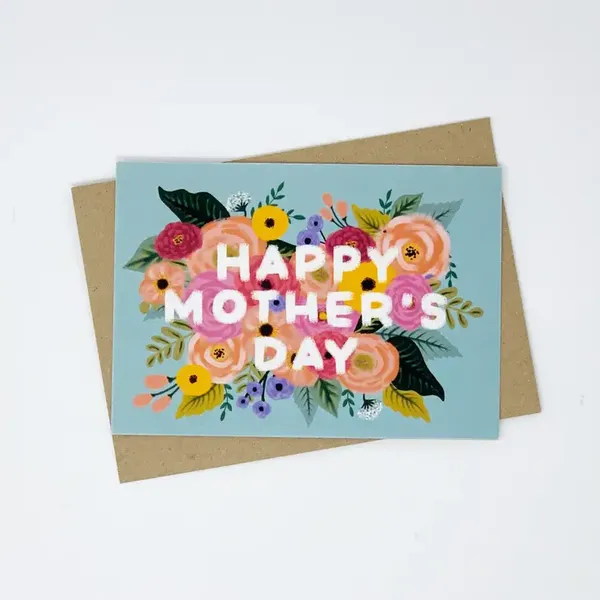 Vintage Floral Bouquet Happy Mother's Day Card Confer’s Jewelers Bellefonte, PA