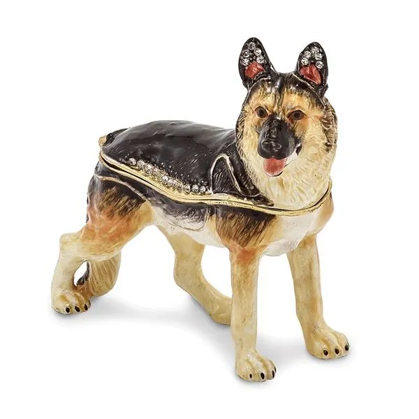 German Shepherd Trinket Box Confer’s Jewelers Bellefonte, PA