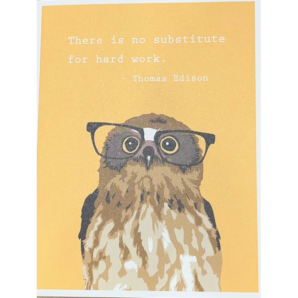 Owl Quote Graduation Card Confer’s Jewelers Bellefonte, PA