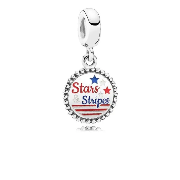 Stars & Stripes Charm Confer’s Jewelers Bellefonte, PA